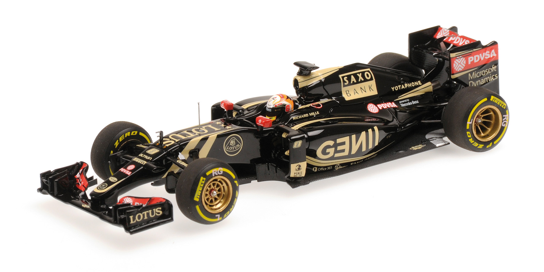 LOTUS F1 TEAM LOTUS E23 HYBRID - ROMAIN GROSJEAN - 2015