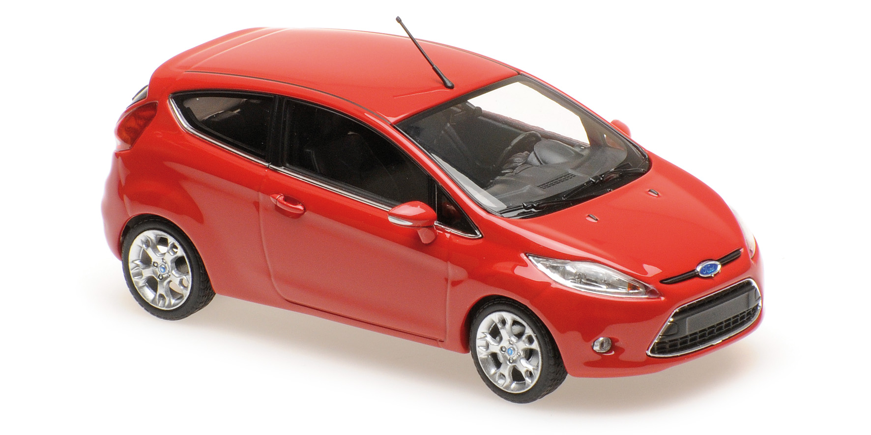 FORD FIESTA - 2008 - RED