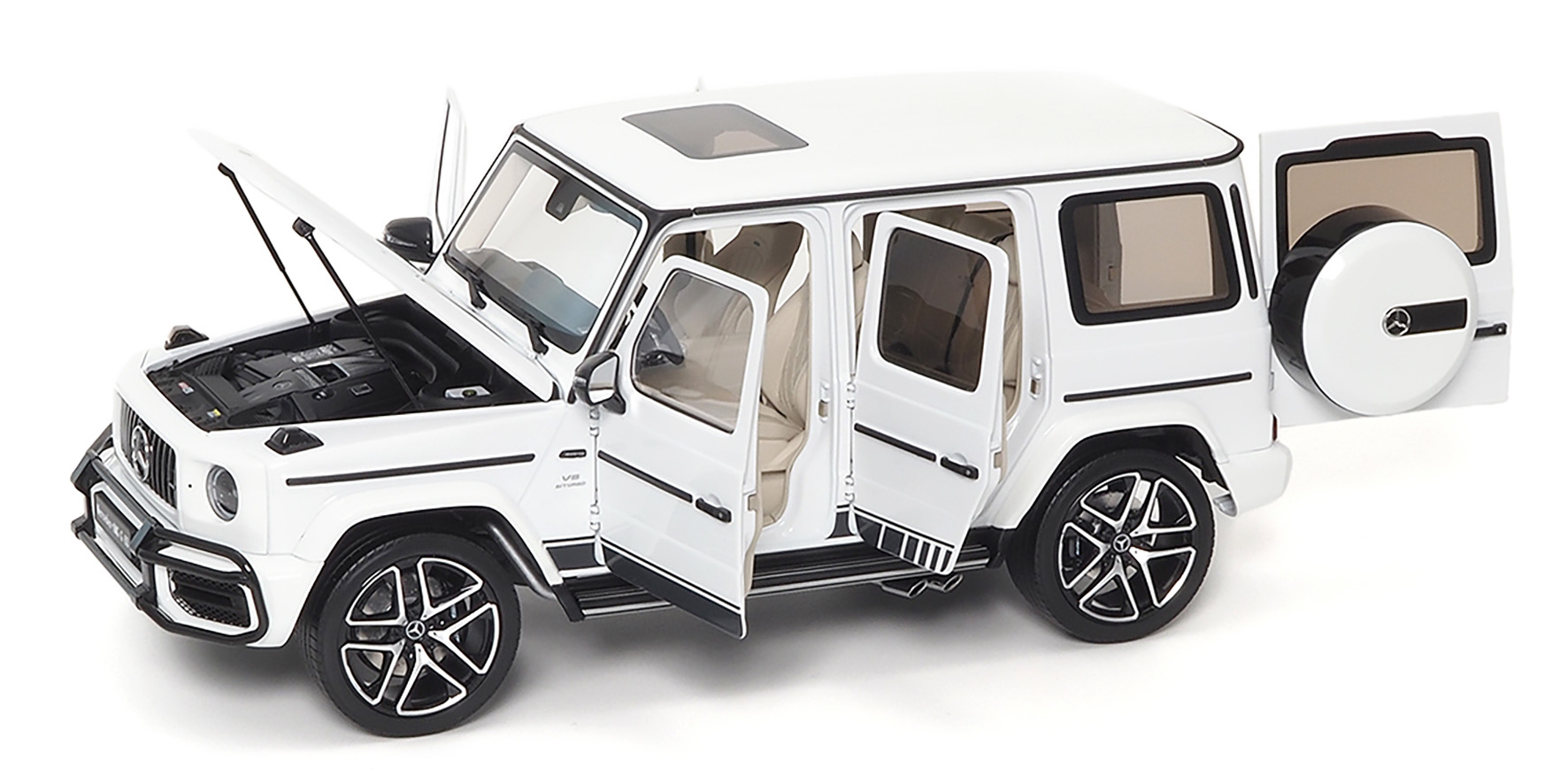 MERCEDES-AMG G 63 (W463) 2019 – WHITE
