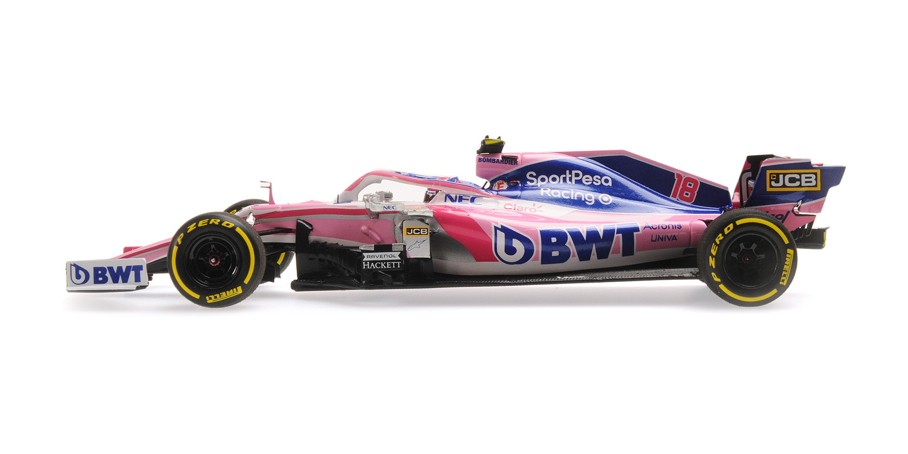 SPORTPESA RACING POINT F1 TEAM MERCEDES RP19 - LANCE STROLL - 2019