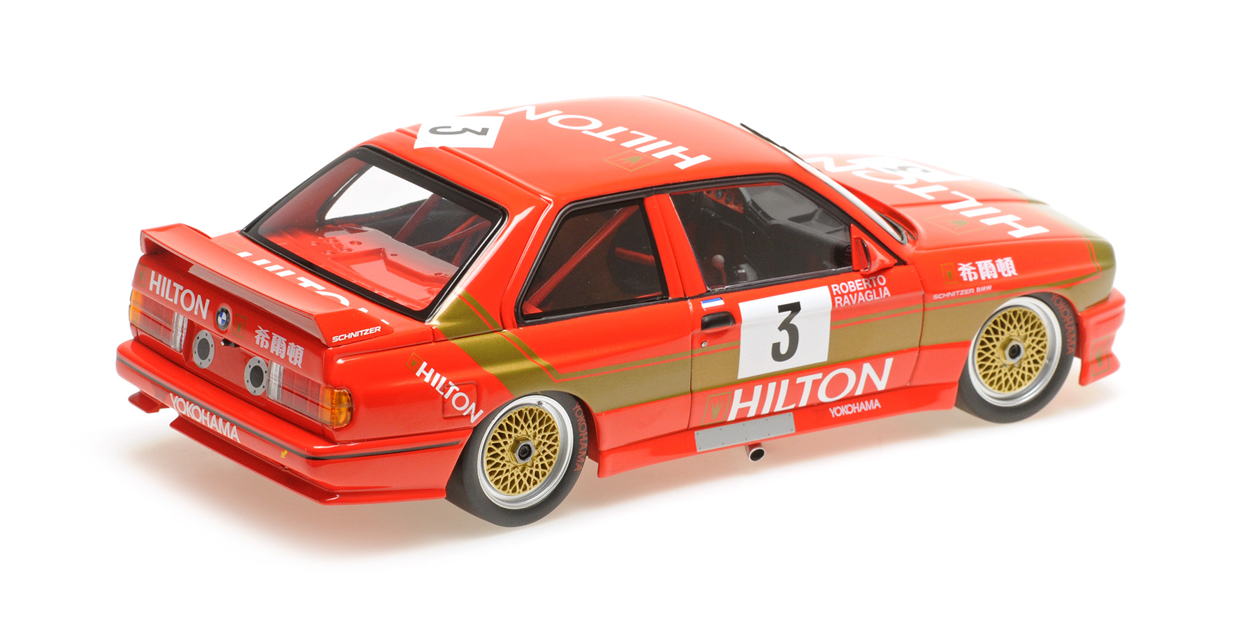 BMW M3 - SCHNITZER-BMW - ROBERTO RAVAGLIA - WINNER MACAU GUIA RACE 1987