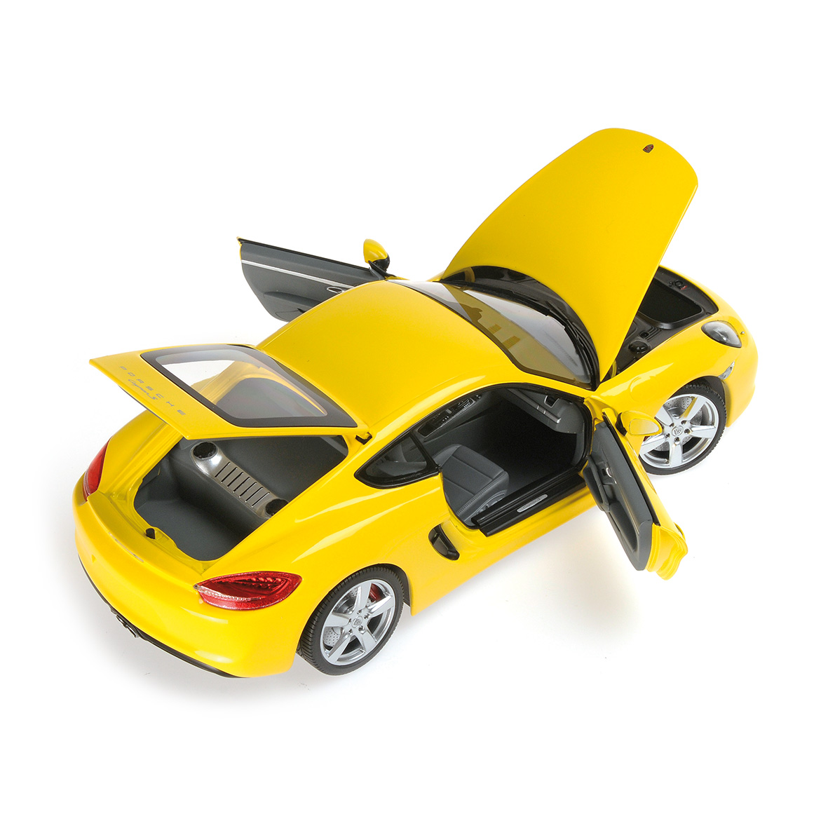 PORSCHE CAYMAN - 2012 - YELLOW