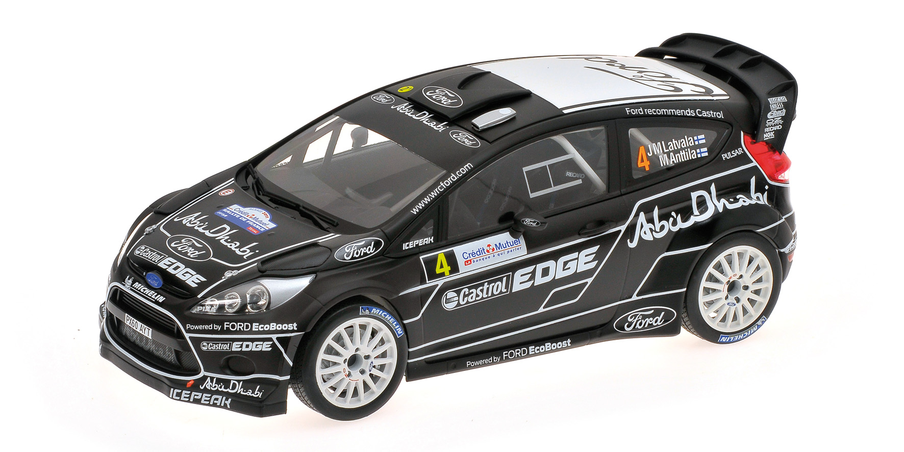 FORD FIESTA RS  WRC - FORD ABU DHABI - LATVALA/ANTTILA - RALLY DE FRANCE ALSACE 2011