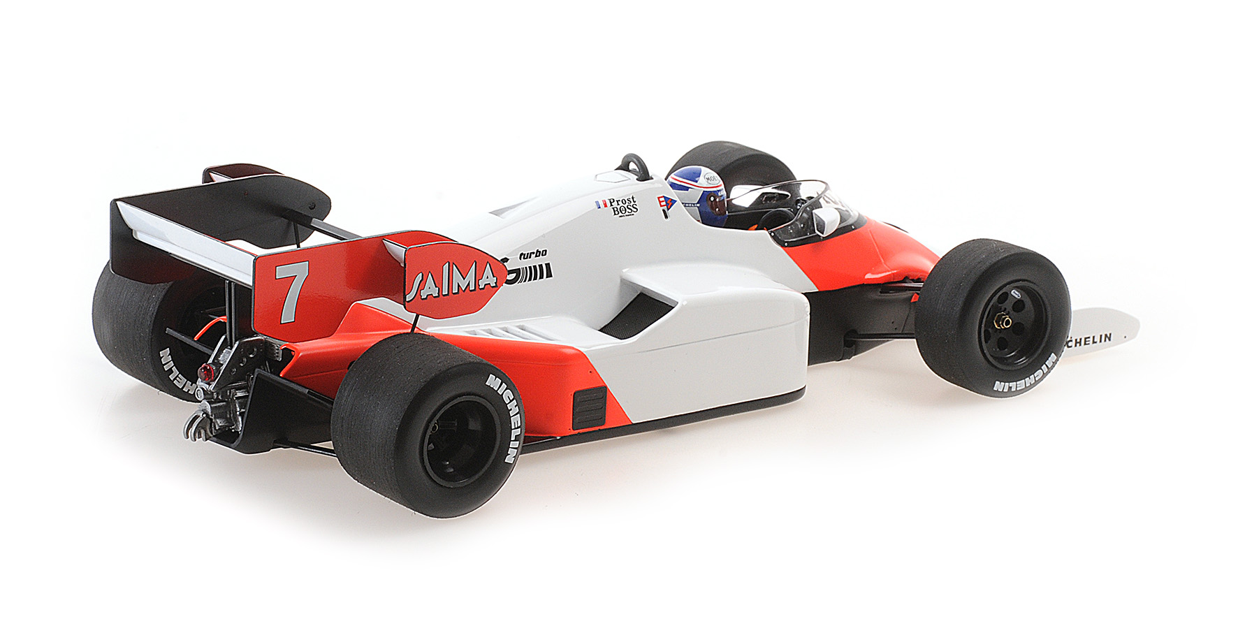 MCLAREN TAG MP4/2 A. PROST - WINNER PORTUGESE GP 1984
