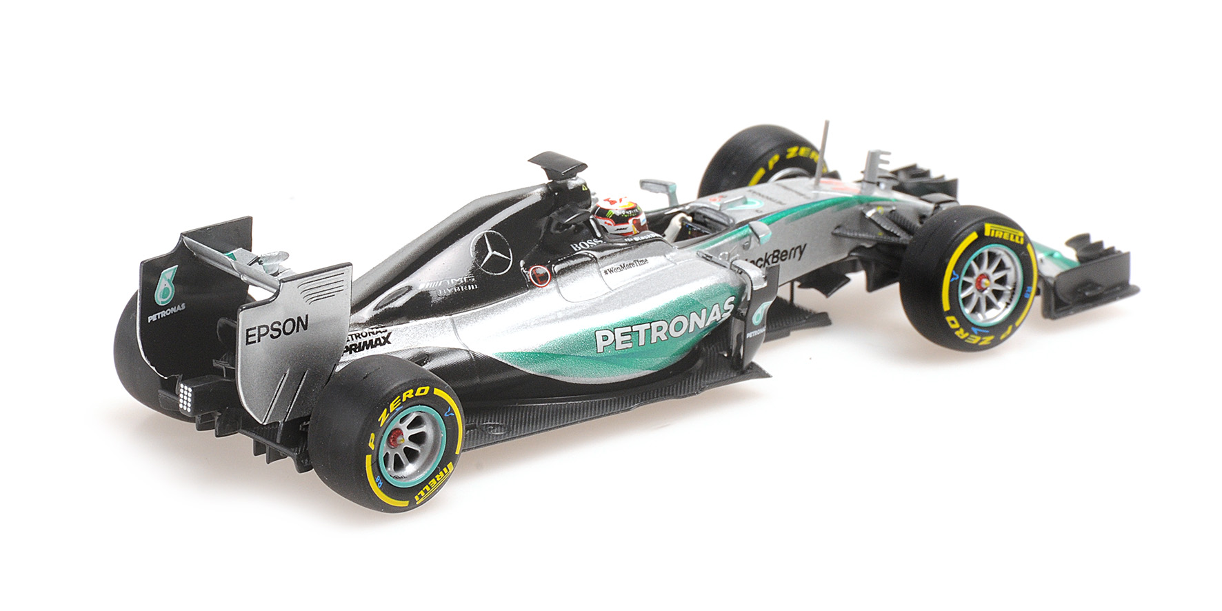 MERCEDES AMG PETRONAS F1 TEAM W06 HYBRID - LEWIS HAMILTON - WORLD CHAMPION  2015