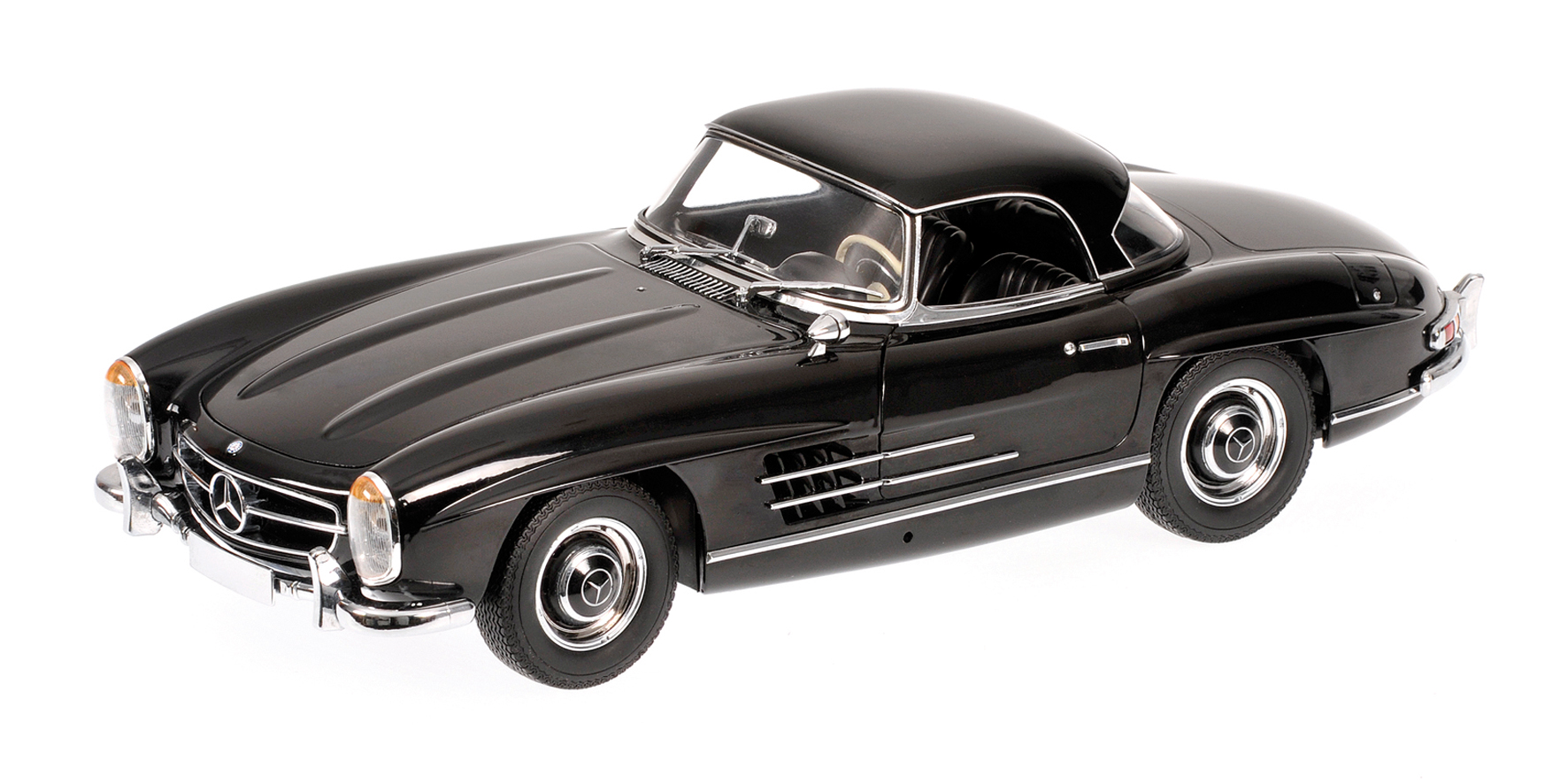 MERCEDES-BENZ 300 SL ROADSTER (W198) - 1957 - BLACK