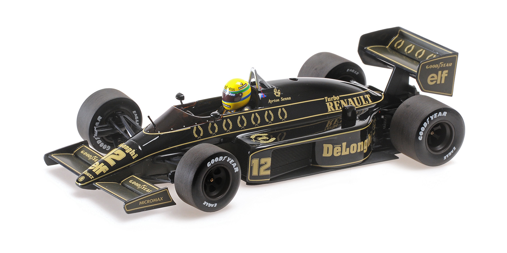 LOTUS RENAULT 98T - AYRTON SENNA - 1986 - DIRTY VERSION