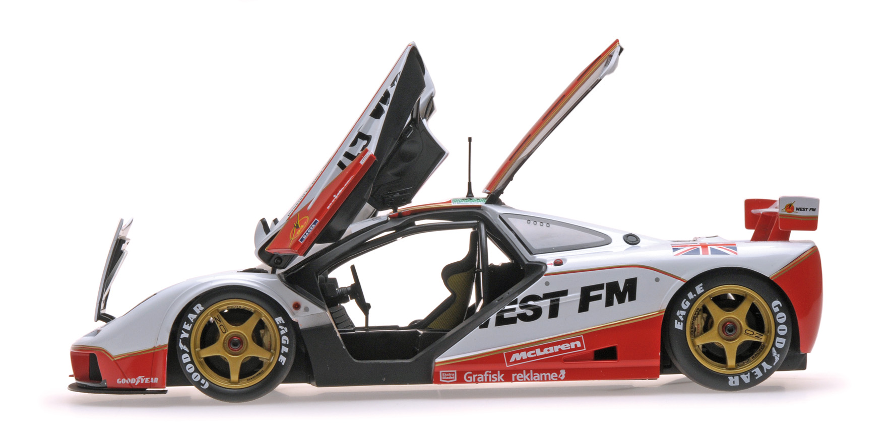 MCLAREN F1 GTR - WEST COMPETITION - NIELSEN/MASS/BSCHER - 24H LE MANS 1995