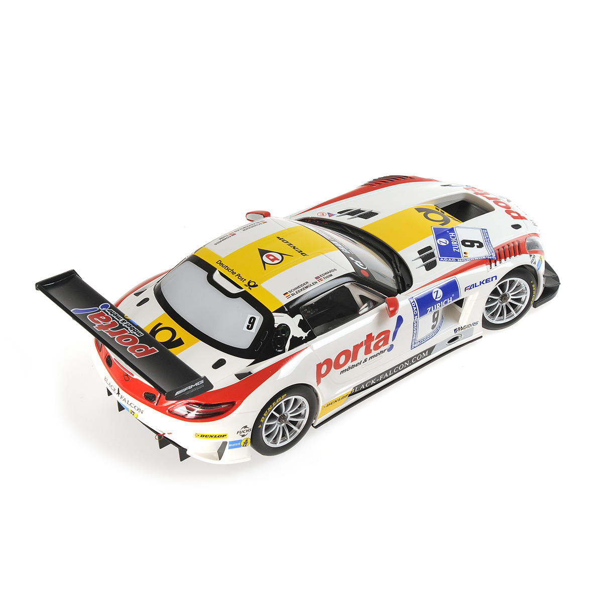 MERCEDES-BENZ SLS AMG GT3 - SCHNEIDER/BLEEKEMOLEN/EDWARDS/THIIM - WINNERS 24H NÜRBURGRING 20