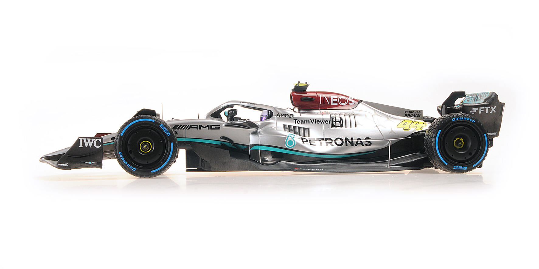 MERCEDES-AMG PETRONAS FORMULA ONE TEAM F1 W13 E PERFORMANCE - LEWIS HAMILTON - MONACO GP 2022