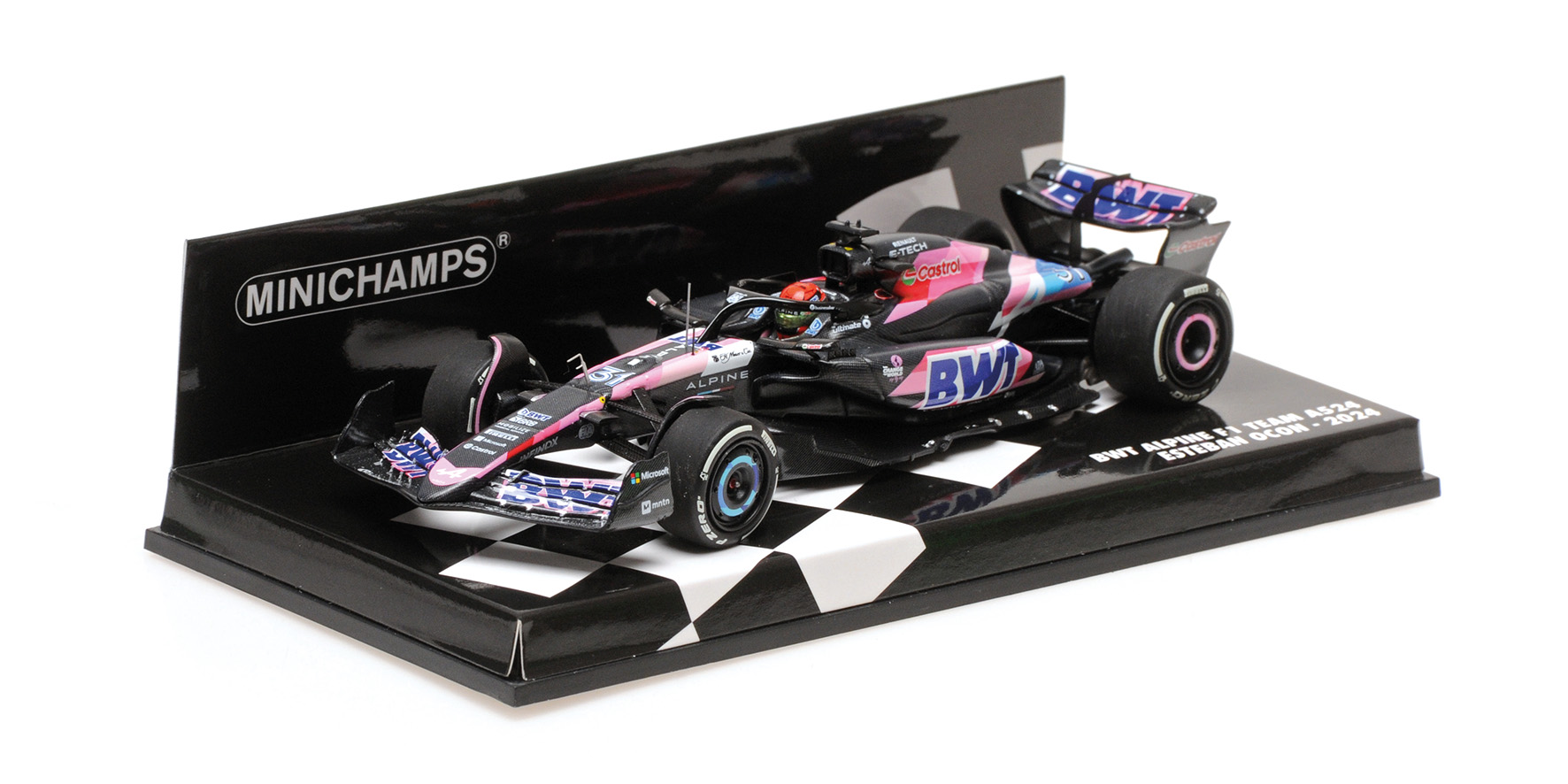 BWT ALPINE F1 TEAM A524 - ESTEBAN OCON - 2024
