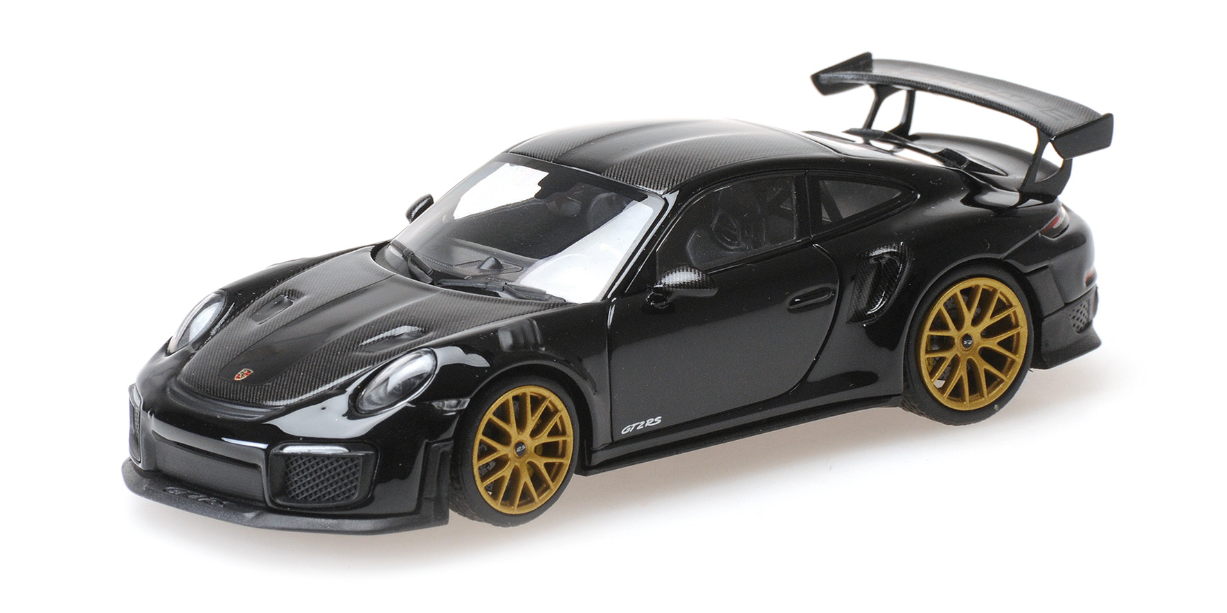 PORSCHE 911 (991.2) GT2RS - 2018 - BLACK (WEISSACHPAKET) AURUM WHEELS