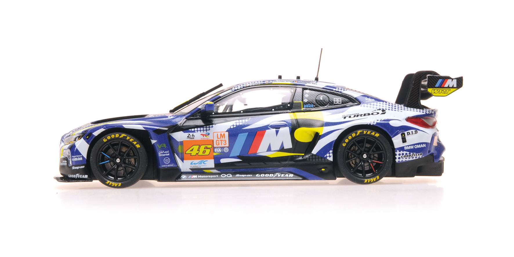 BMW M4 GT3 – TEAM WRT - V. ROSSI - A. AL HARTHY - M. MARTIN – 24H LE MANS 2024