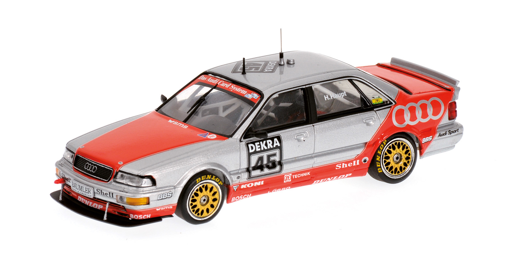 AUDI V8 - TEAM SMS - HUBERT HAUPT - DTM 1992