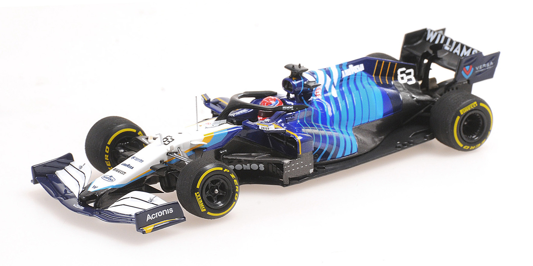 WILLIAMS RACING MERCEDES FW43B - GEORGE RUSSELL - BAHRAIN GP 2021