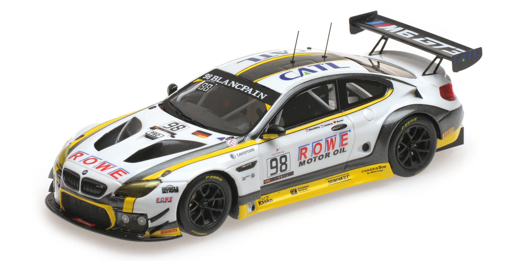 BMW M6 GT3 - ROWE RACING - DUSSELDROP/CATSBURG/WERNER - 24H SPA 2016