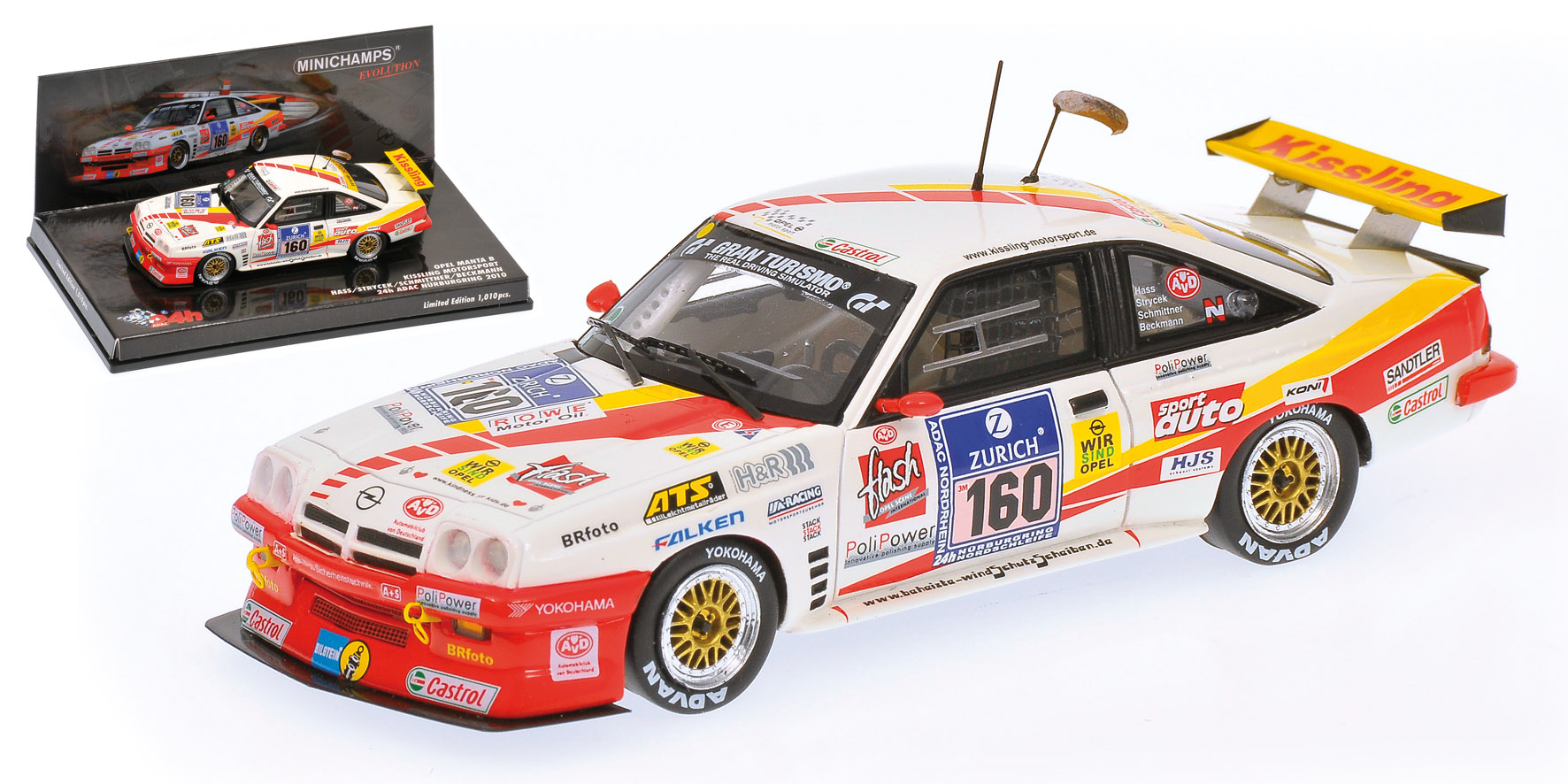 OPEL MANTA B - HASS/STRYCEK/SCHMITTNER/BECKMANN - 24H ADAC NÜRBURGRING 2010