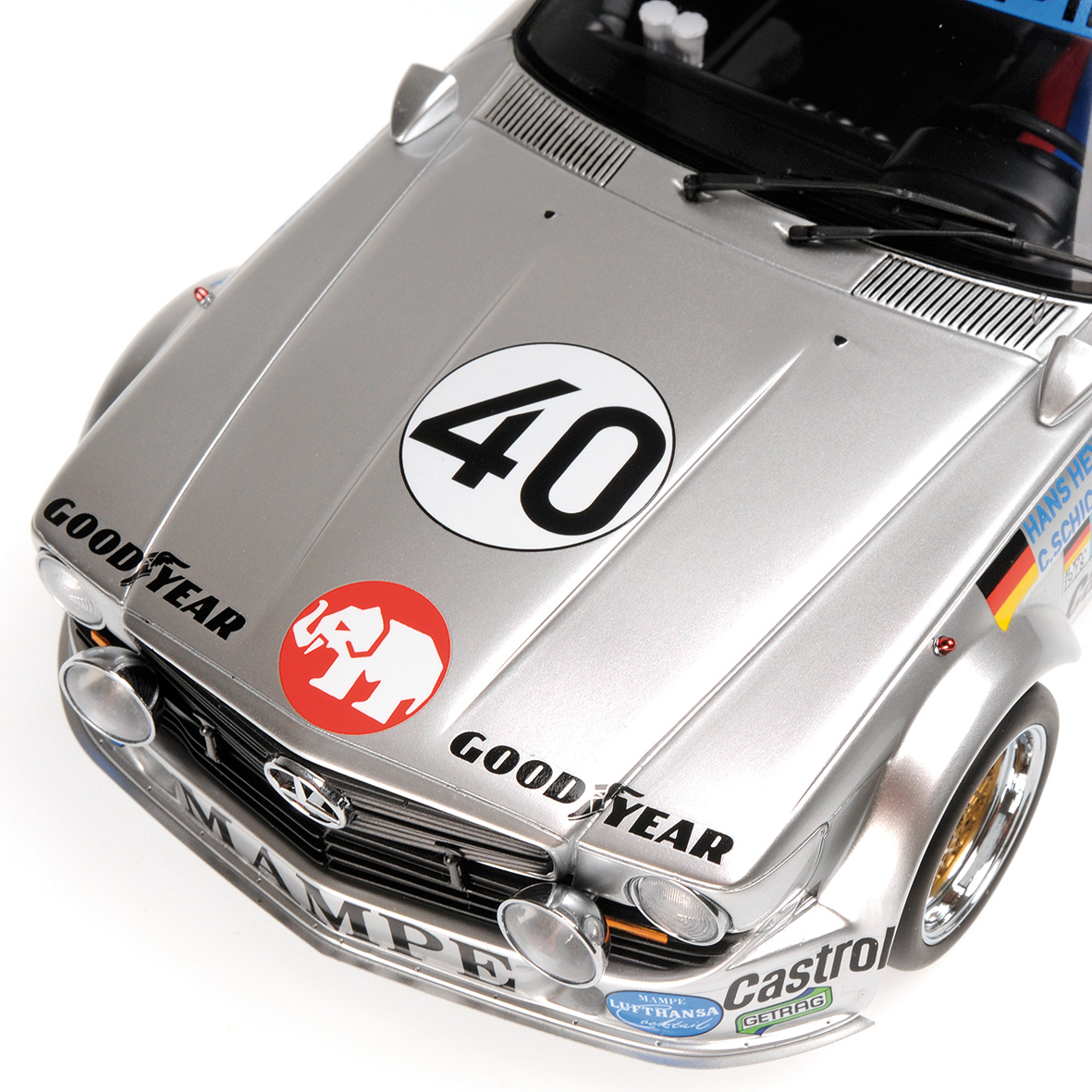 MERCEDES-BENZ 450 SLC 5.0 - HEYER/SCHICKENTANZ - 24H LE MANS 1978