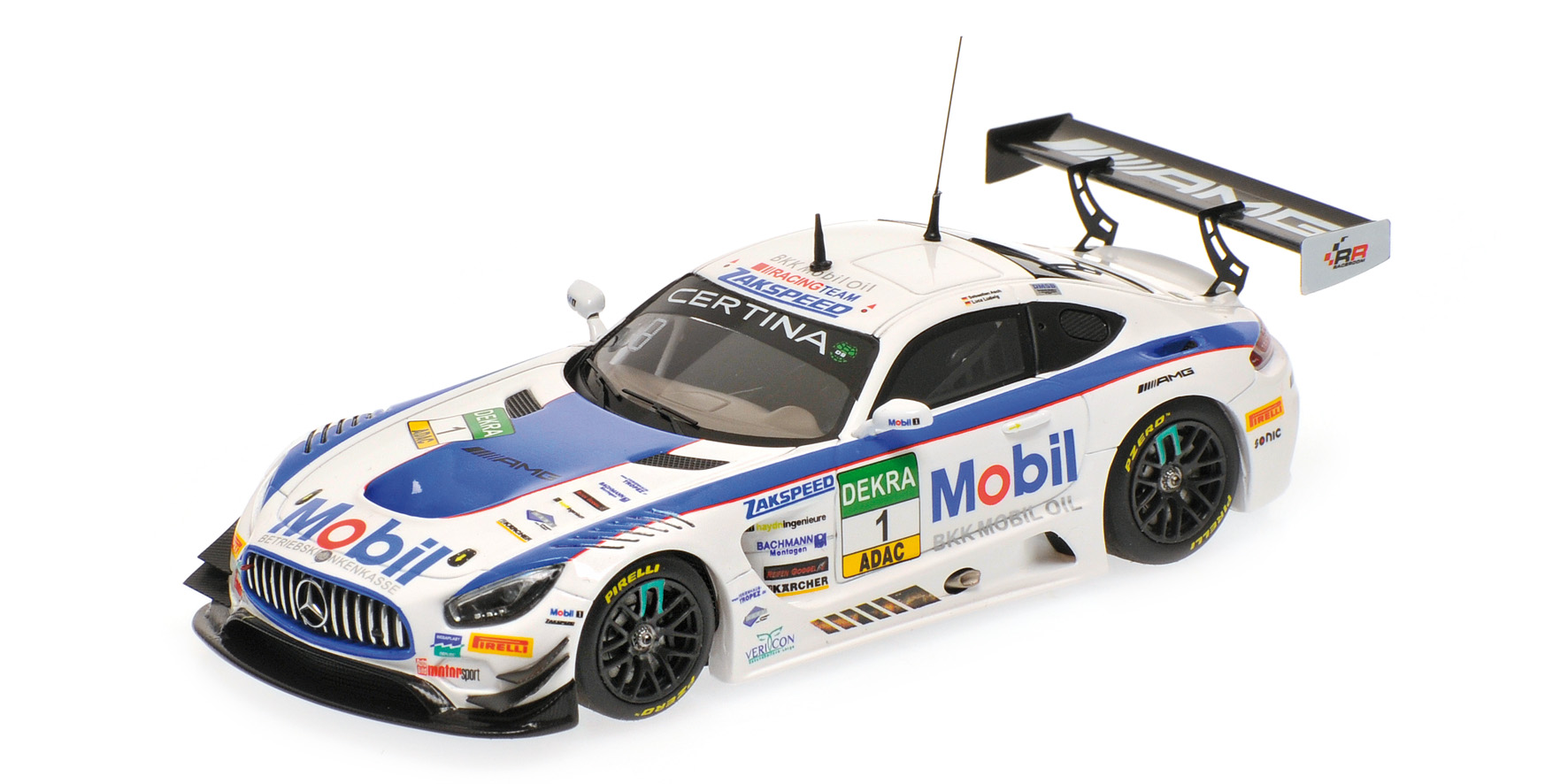 MERCEDES-AMG GT3 - AMG-TEAM ZAKSPEED - ASCH/LUDWIG - ADAC GT MASTERS 2016