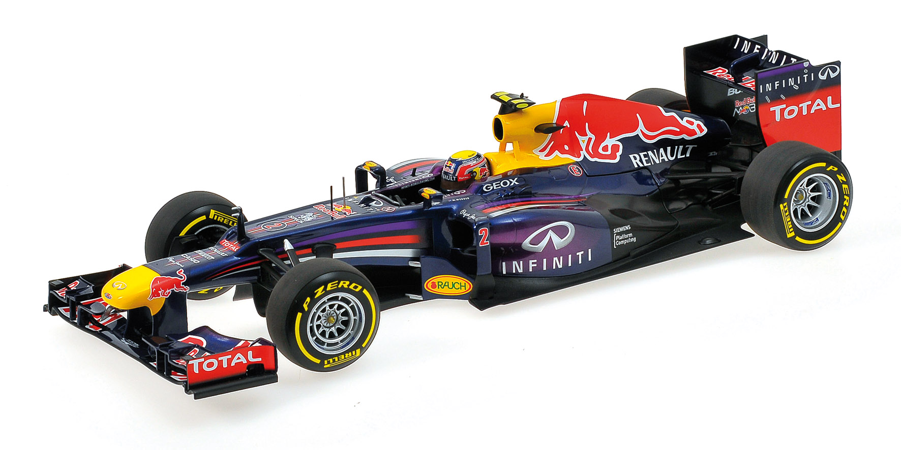 RED BULL RACING - MARK WEBBER - SHOWCAR 2013