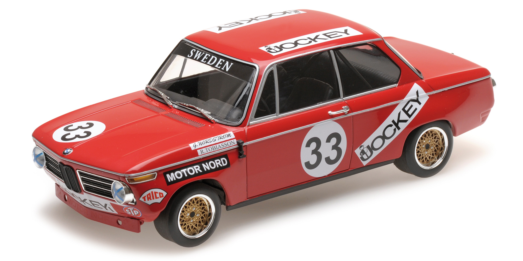 BMW 2002 - JOCKEY RACING - TOBIASSON/NORDSTRÖM - NÜRBURGRING 6 HOURS 1972