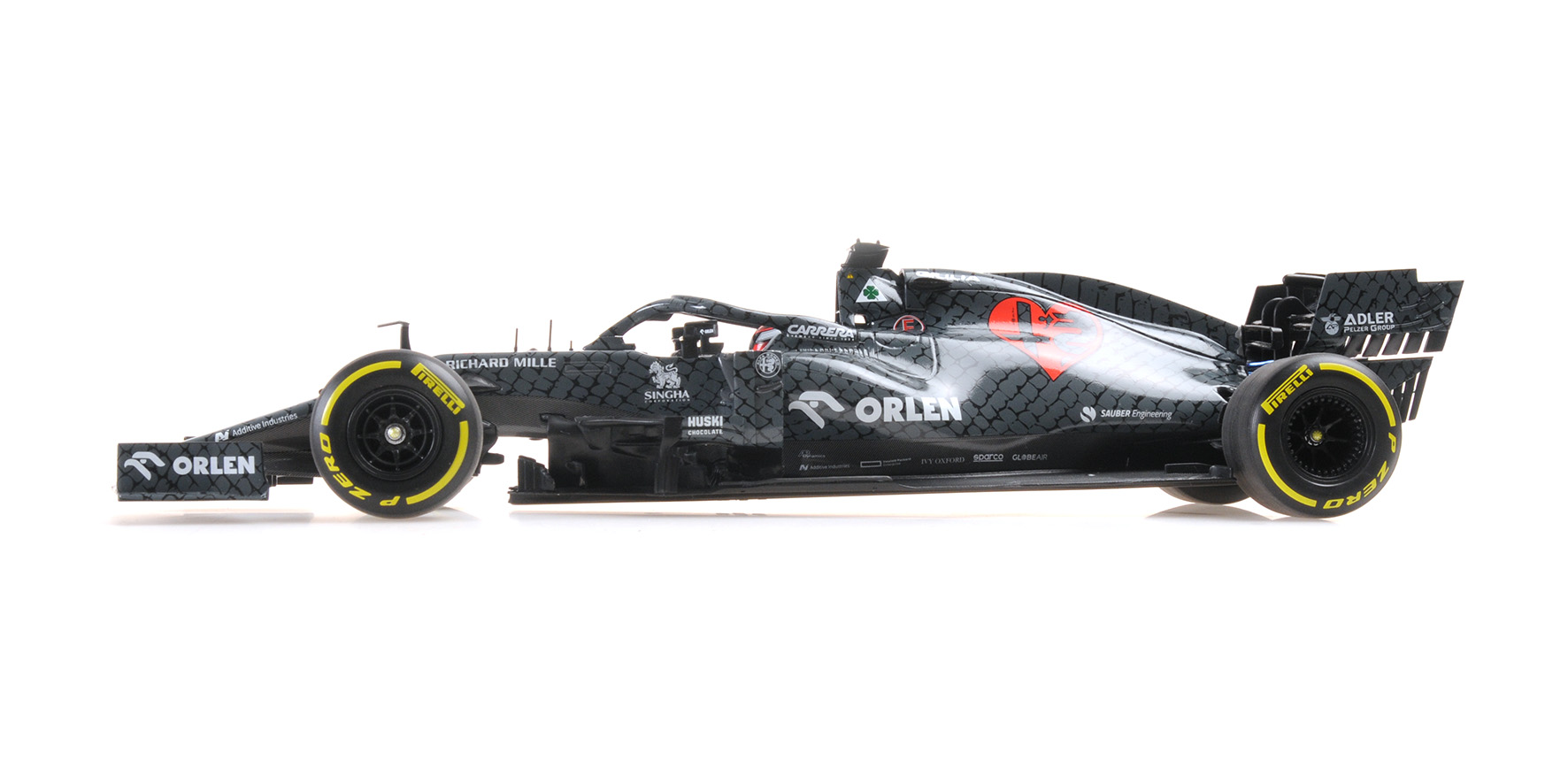 ALFA ROMEO RACING F1 C39 - KIMI RAIKKONEN - VALENTINE LIVERY 14.02.2020