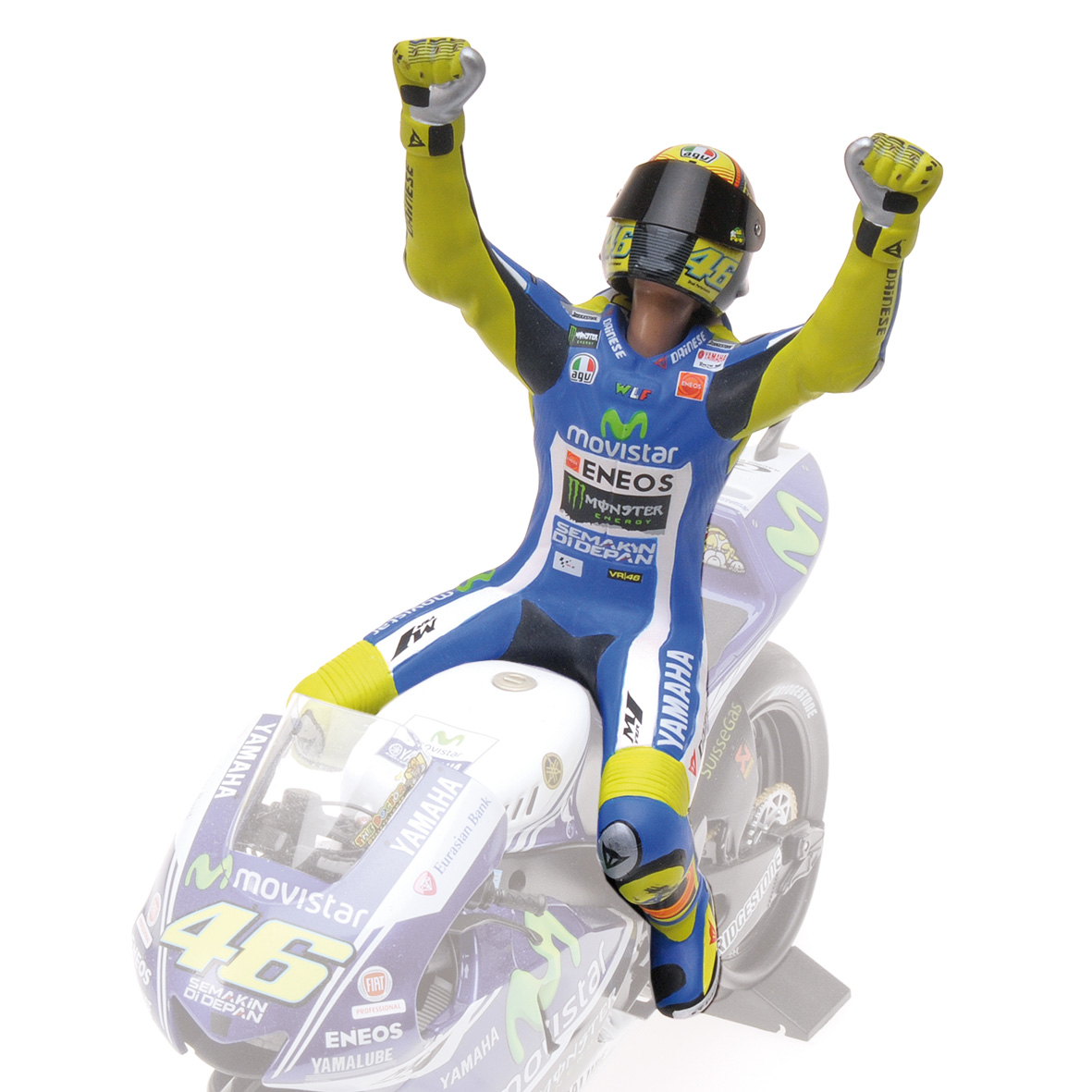 FIGURINE - VALENTINO ROSSI - WINNER AUSTRALIAN GP MOTOGP 2014