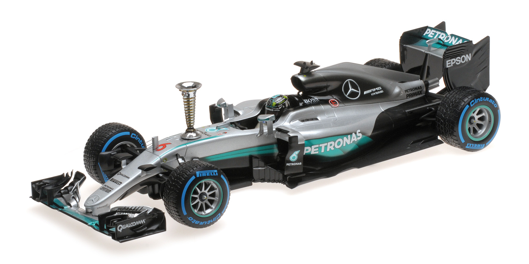 MERCEDES AMG PETRONAS F1 W07 HYBRID - ROSBERG - SINDELFINGEN DEMONSTRATION RUN WORLD CHAMPION 2016