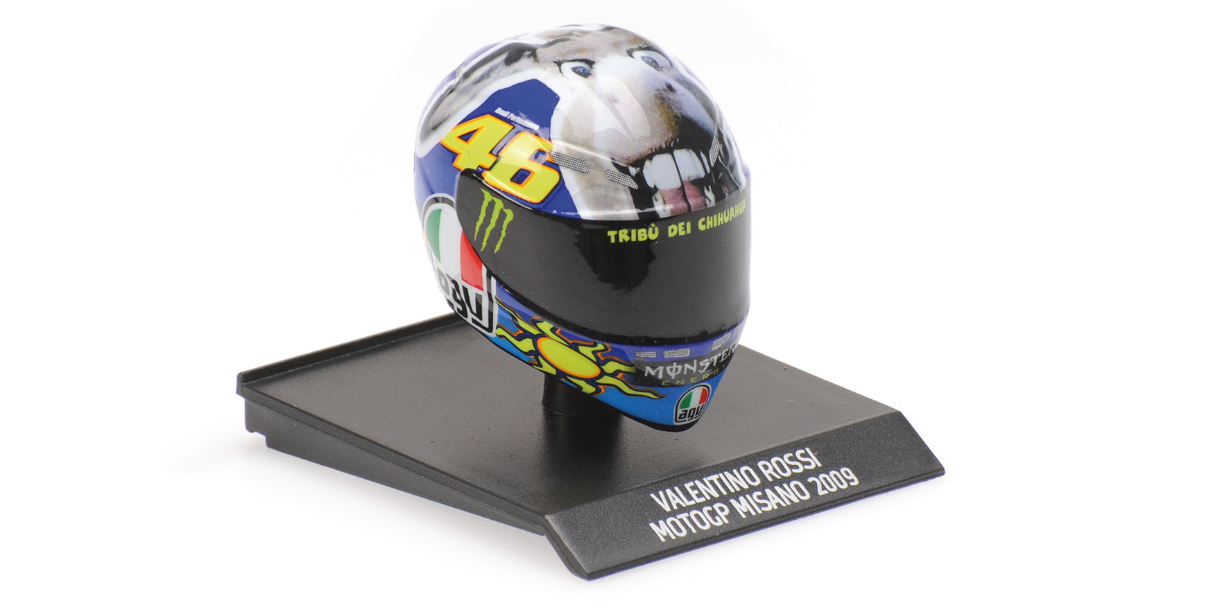 HELMET - VALENTINO ROSSI - MOTOGP MISANO 2009