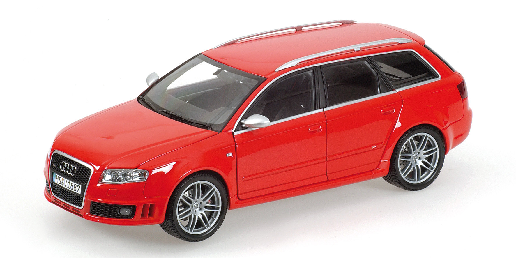 AUDI RS4 AVANT - 2006 - RED METALLIC
