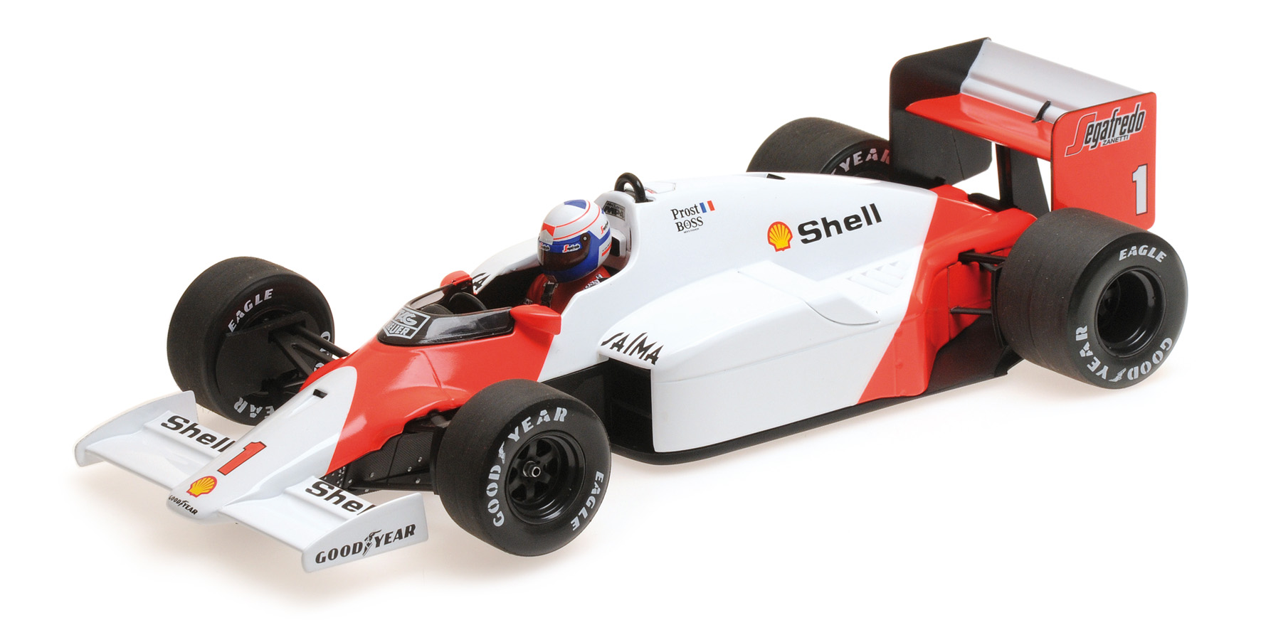 MCLAREN TAG MP4/2C - ALAIN PROST - 1986