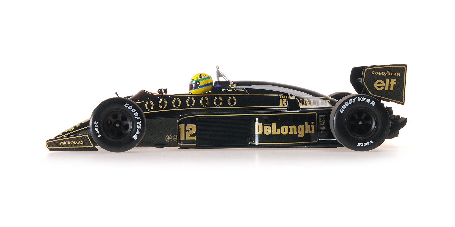 LOTUS RENAULT 98T - AYRTON SENNA - 1986 - DIRTY VERSION