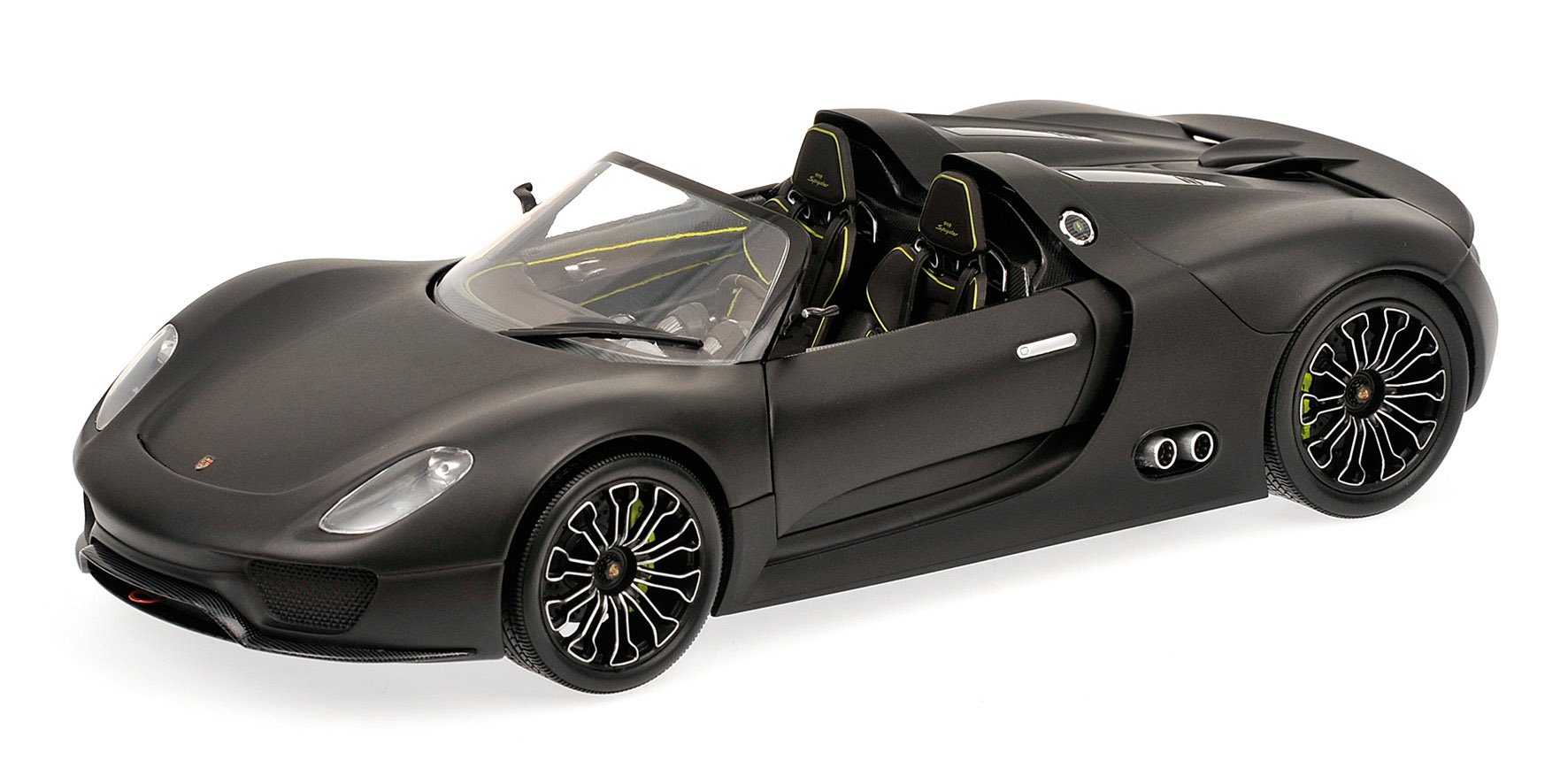 PORSCHE 918 SPYDER - 2010 - MATT BLACK
