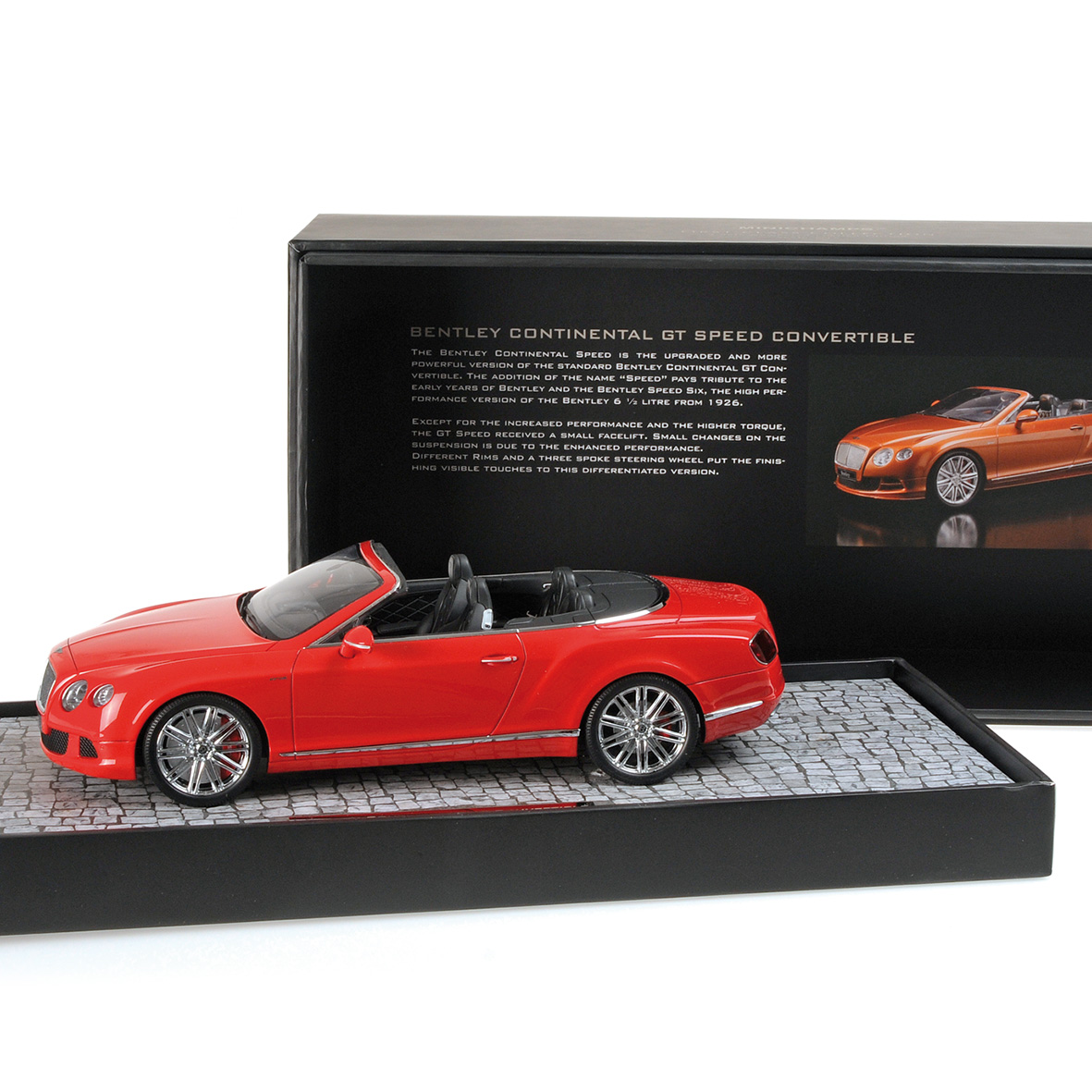 BENTLEY CONTINENTAL GT SPEED CONVERTIBLE - 2013 - RED