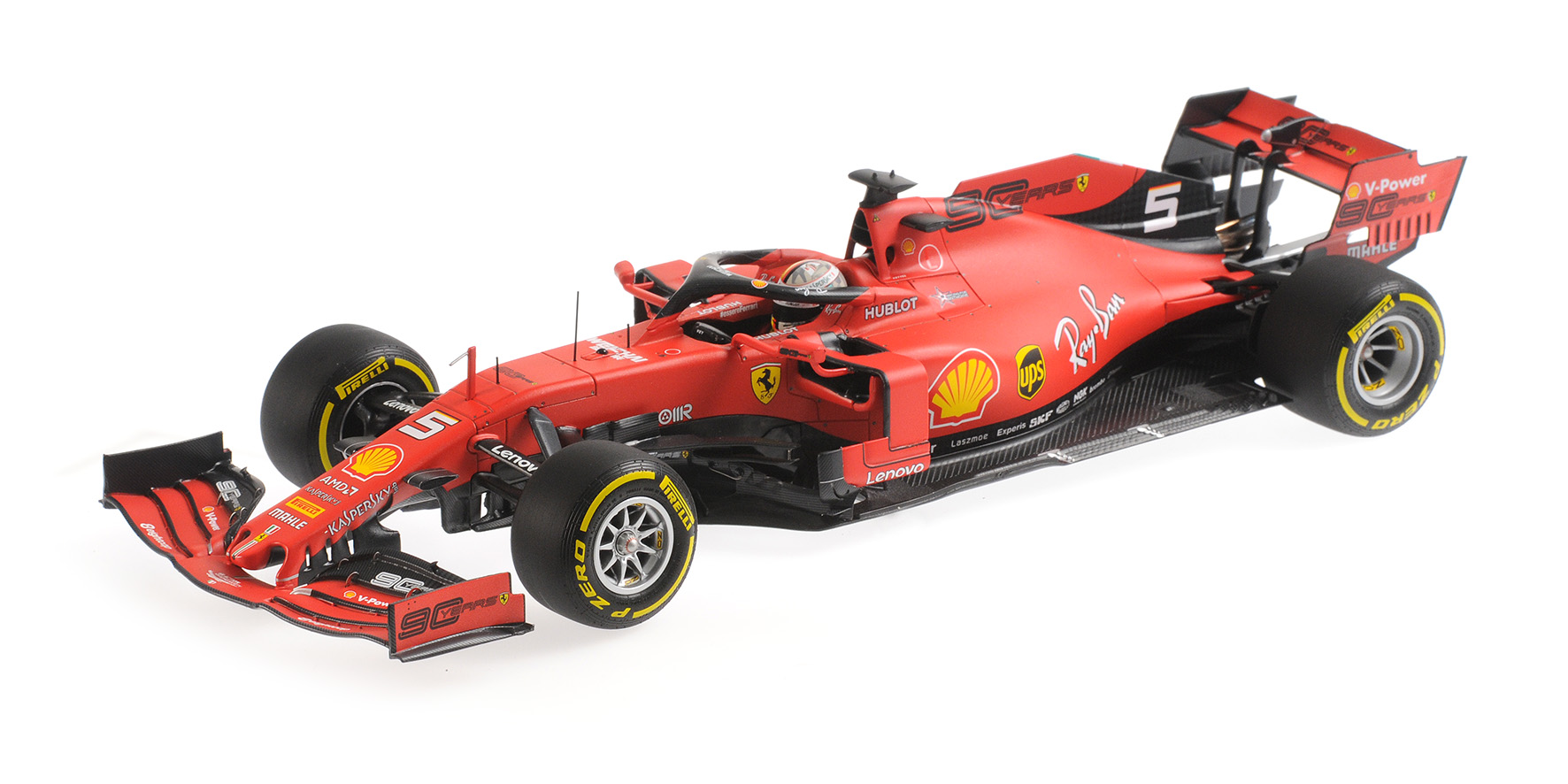 FERRARI SF90 - SCUDERIA FERRARI - SEBASTIAN VETTEL - BELGIAN GP 2019