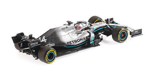 MERCEDES-AMG PETRONAS MOTORSPORT F1 W10 EQ POWER+ - HAMILTON - 1ST BAHRAIN GP 2019 - EX. MINICHAMPS