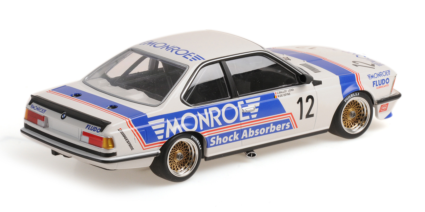 BMW 635 CSI - MICHEL DE DEYNE / CLAUDE BALLOT-LENA - MONZA 500 KM 1985