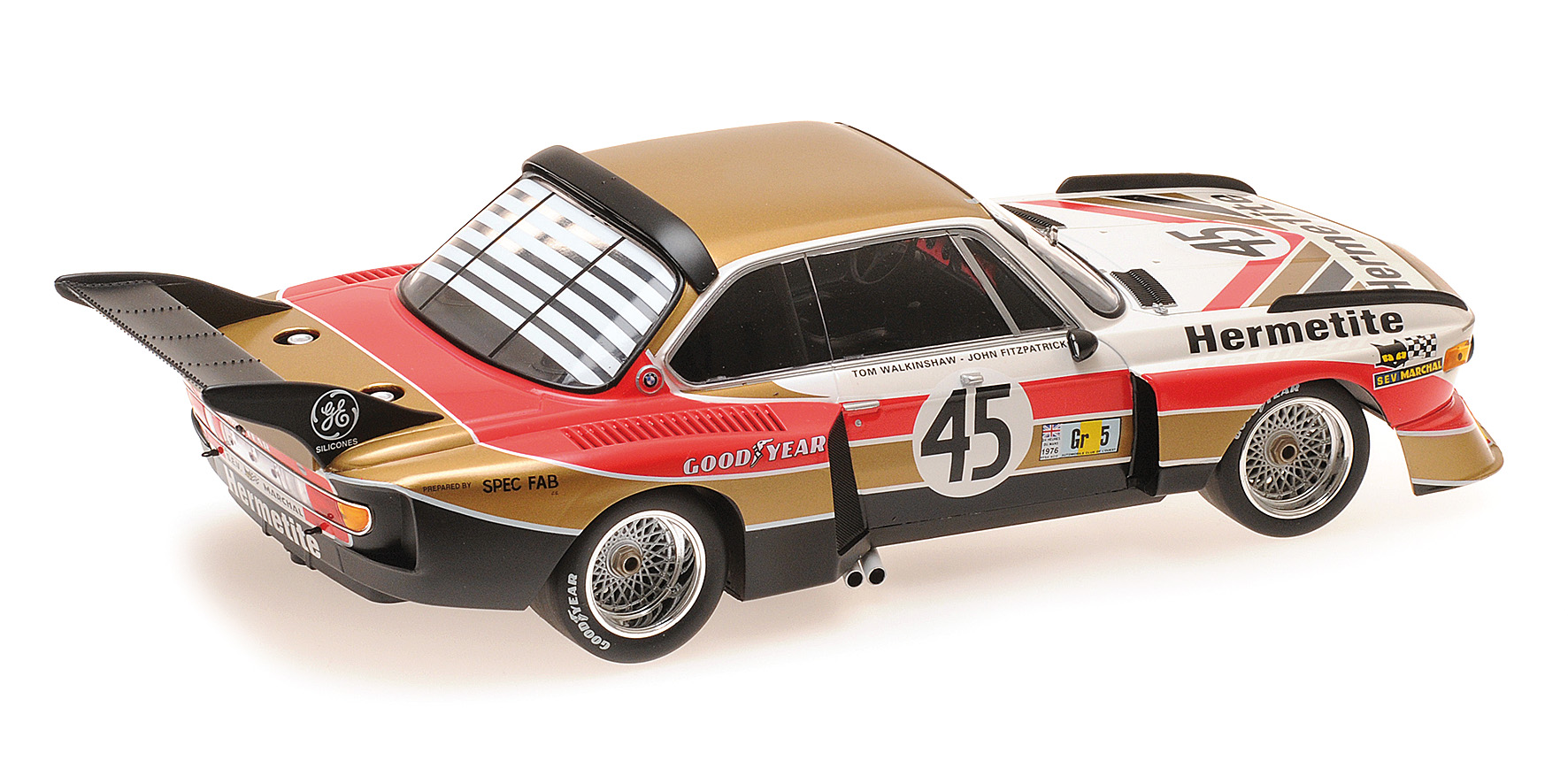 BMW 3.5 CSL - HERMETITE - WALKINSHAW/FITZPATRICK - 24H LE MANS 1976