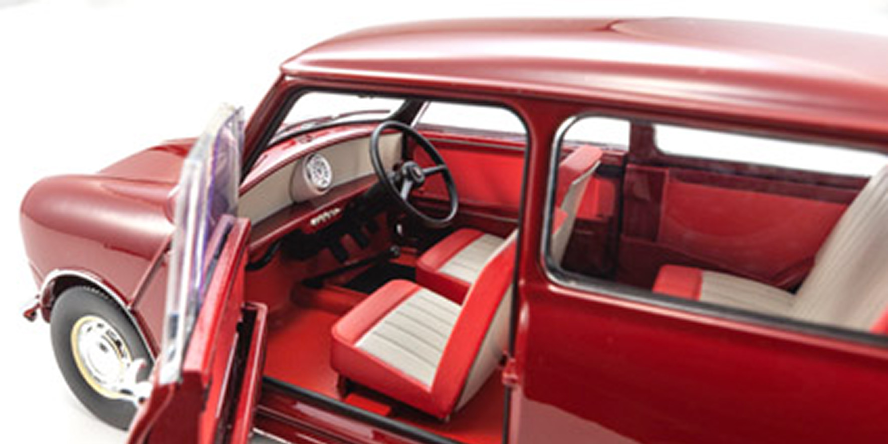 MORRIS MINI MINOR - CHERRY RED (08964R)
