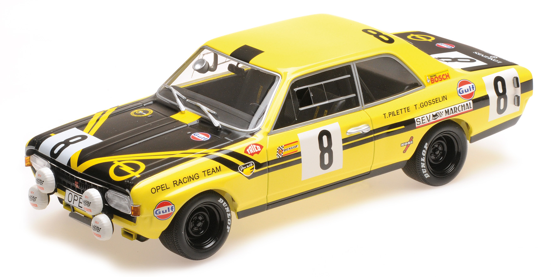 OPEL COMMODORE A STEINMETZ - PILETTE/GOSSELIN - 24H SPA 1970