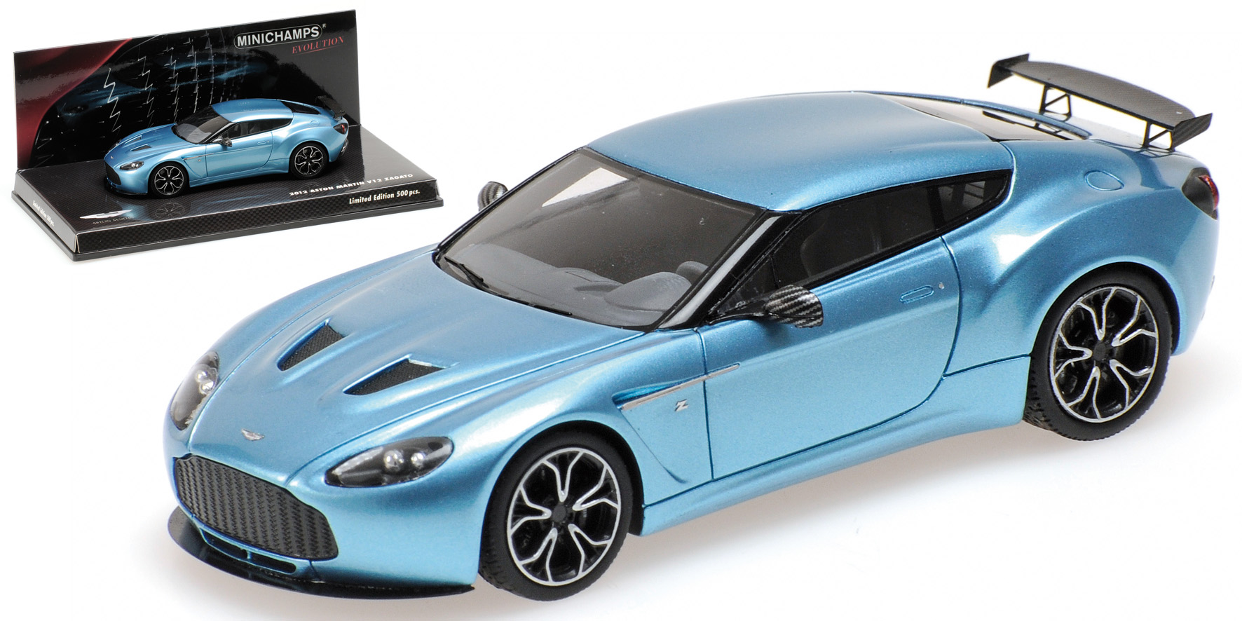 ASTON MARTIN V12 ZAGATO - 2012 - ALBA BLUE