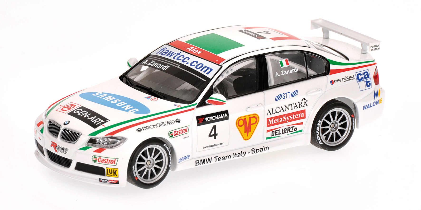 BMW 320SI BMW - ALESSANDRO ZANARDI - 3RD RACE - BMW TEAM ITALY-SPAIN - WTCC 2007
