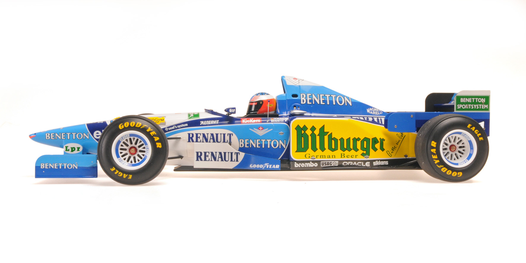 BENETTON RENAULT B195 - MICHAEL SCHUMACHER - WINNER EUROPEAN GP 1995