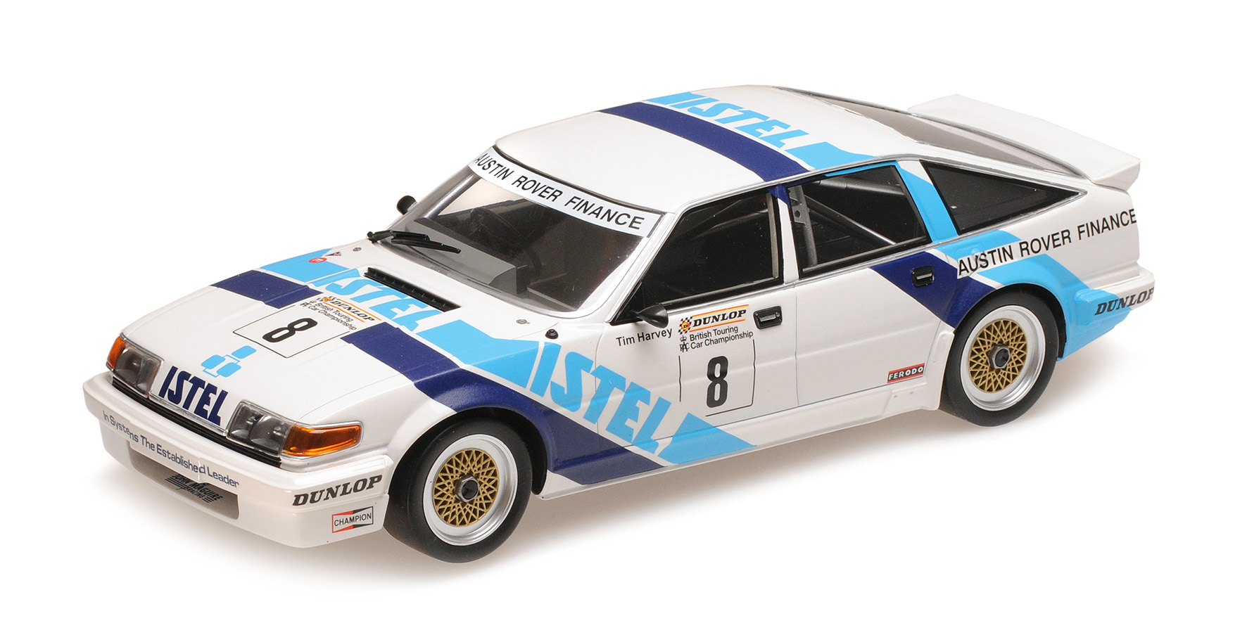 ROVER VITESSE - ISTEL - TIM HARVEY - WINNER CLASS A DUNLOP RAC BTCC 1987