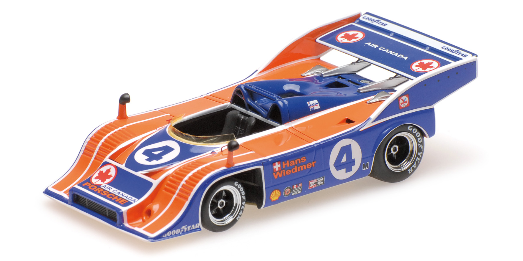PORSCHE 917/10 - HANS WIEDMER - 2ND PLACE MOPORT CAN-AM 1973
