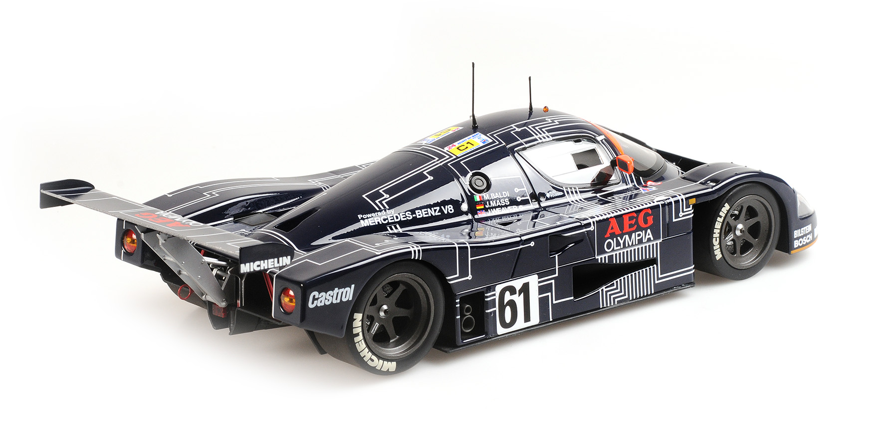 SAUBER MERCEDES C9 - BALDI/WEAVER/MASS - 24H LE MANS 1988