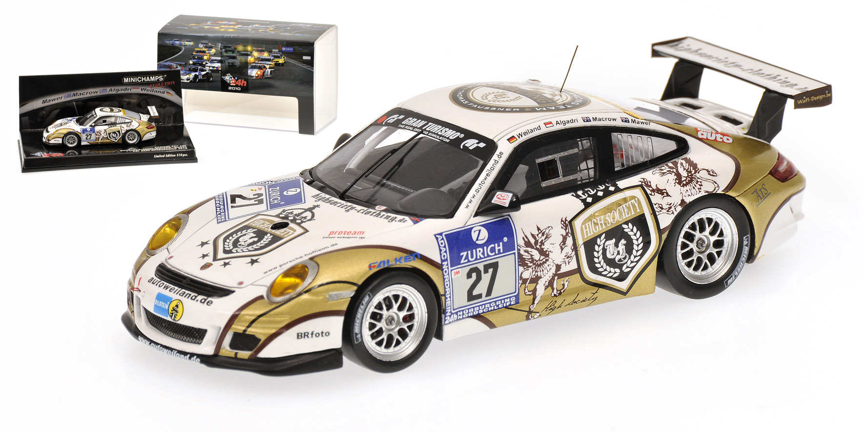 PORSCHE 997 CUP - TEAM SCUDERIA OFFENBACH e.V. - WEILAND/ALGARI/MACROW/MAWER - 24H ADAC N'RING 2010