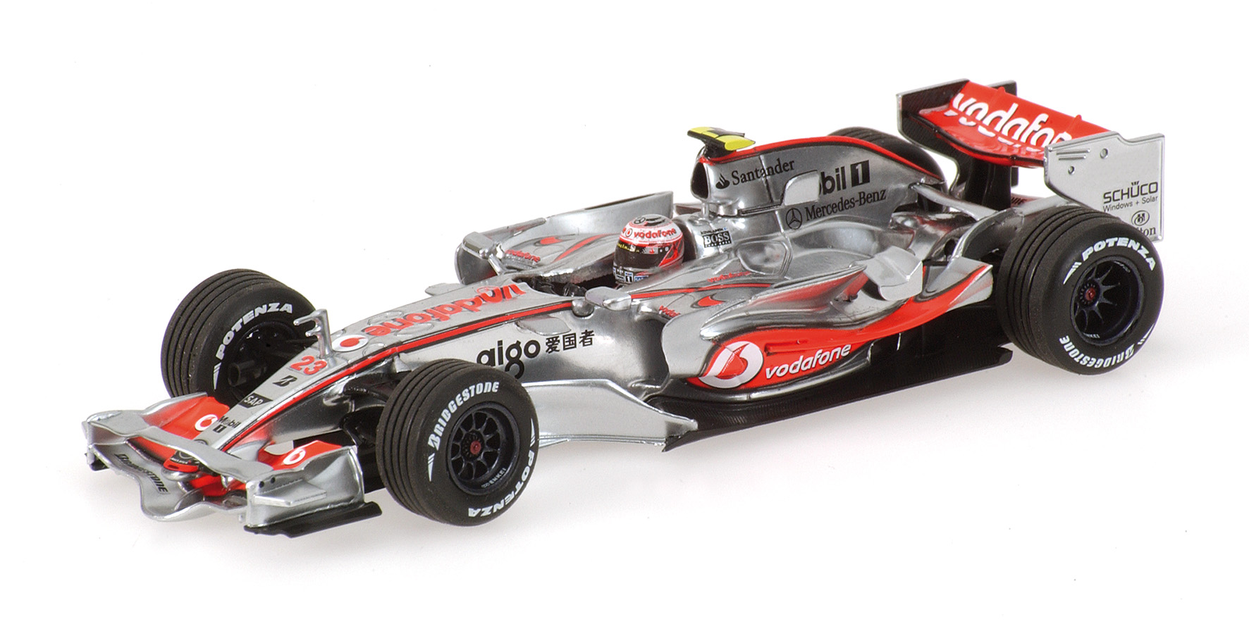 VODAFONE MCLAREN MERCEDES - HEIKKI KOVALAINEN - SHOWCAR 2008