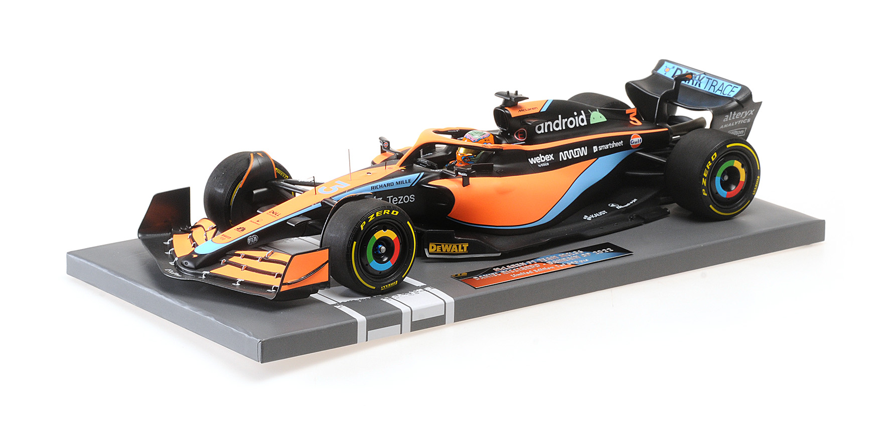 MCLAREN F1 TEAM MCL36 - DANIEL RICCIARDO - BAHRAIN GP 2022