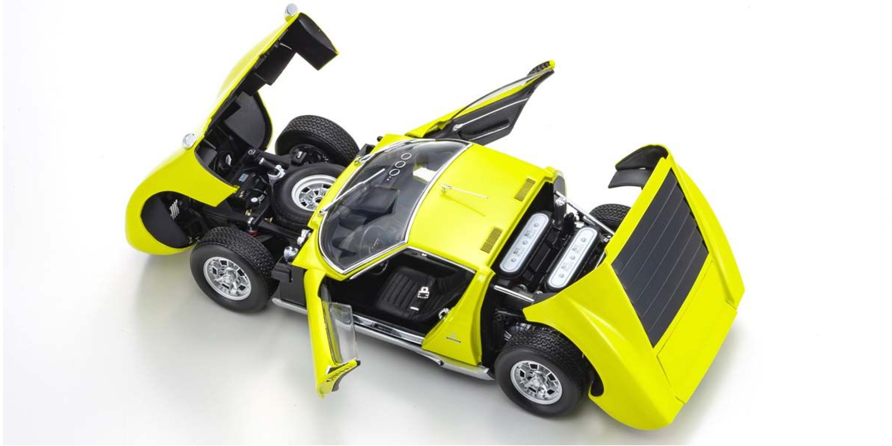LAMBORGHINI MIURA P400 SV - YELLOW - (08317Y)